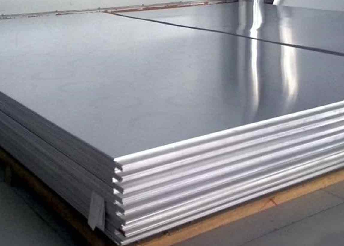 Alloy steel plate stock yard
