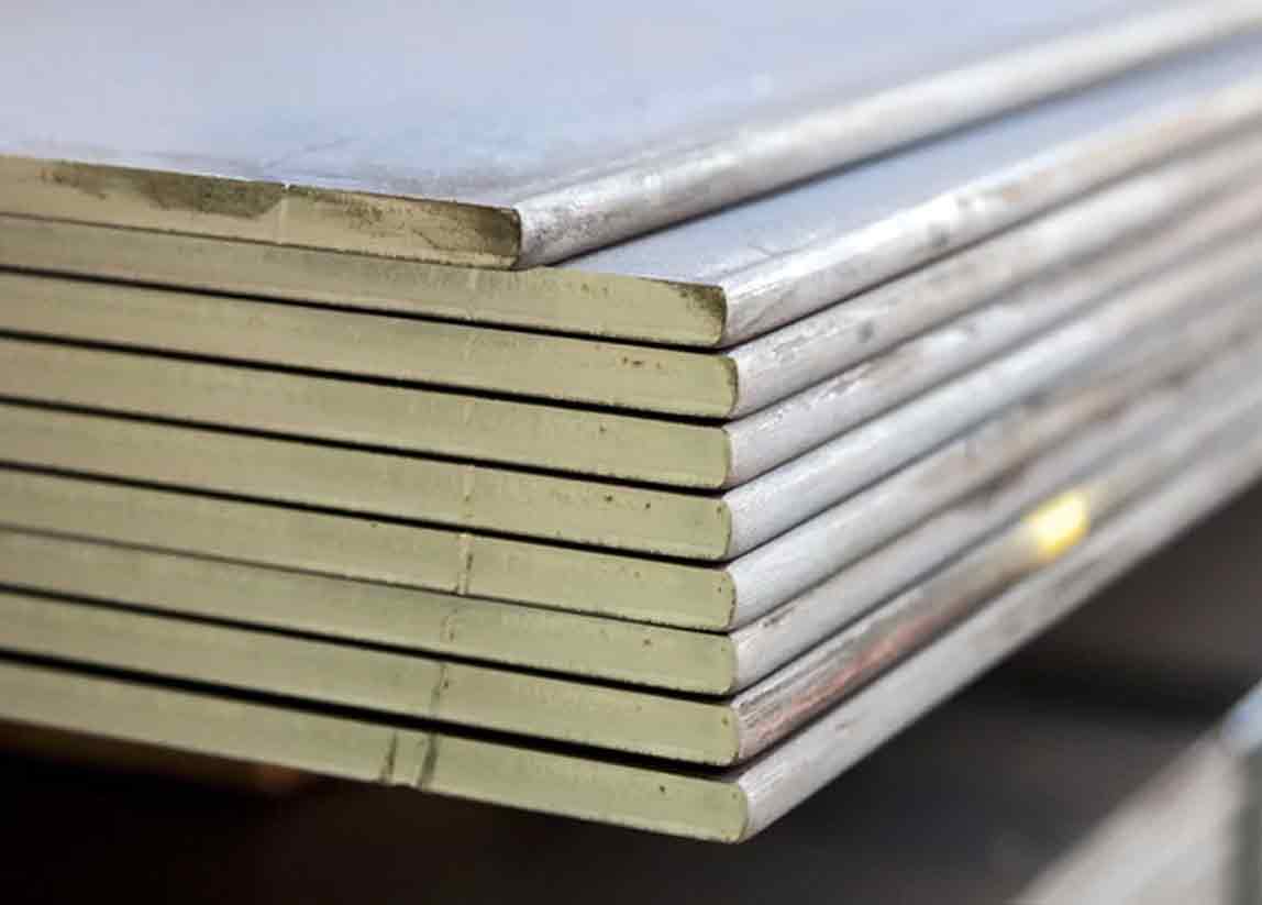 Pressure vessel quality steel plates